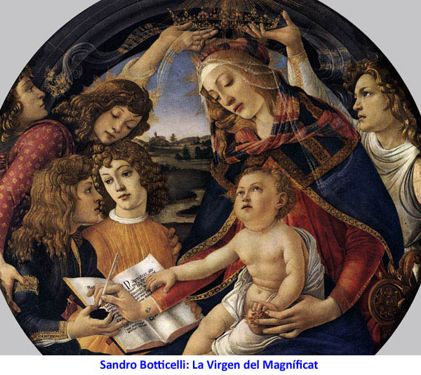Sandro Botticelli: La Virgen del Magníficat
