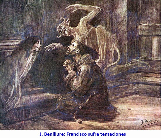 J. Benlliure: Francisco sufre tentaciones