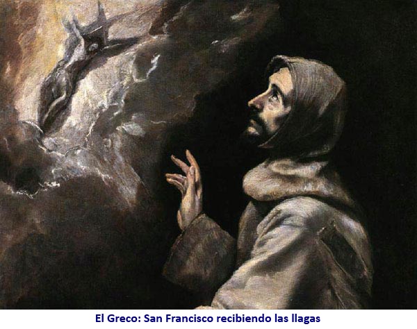 El Greco: San Francisco recibiendo las llagas