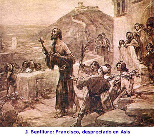 J. Benlliure: Francisco despreciado en Asís