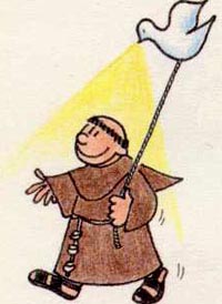 Dibujo Franciscano: Espiritu Santo
